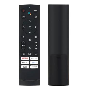 Imagem de Controle remoto de substituição ERF3A90 compatível com Hisense Android/Quantum ULED 4K UHD Smart Google TV 55U8G 65U78G 75U9DG 65U8G 55U7G 65U7G 75U7G 55U78G 75U78G 75A76K 55A76K 65U6H 55U6H 75U6H