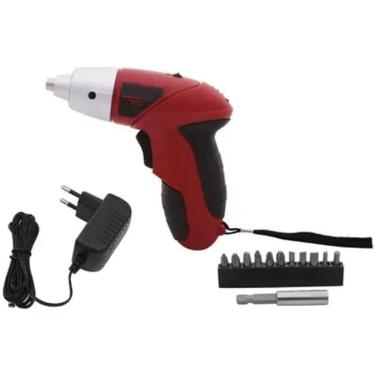 Imagem de Parafusadeira S/Fio 4,8V Velocidade Reversível 12 Pçs Fpf-05