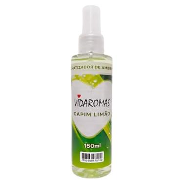 Imagem de Vidaromas Aromatizador de Ambientes Spray Capim Limão 150ml