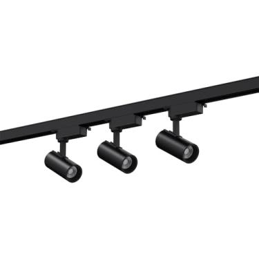 Imagem de Kit Trilho Eletrificado Up com 3 Spots LED 30W Bivolt 3.000K - Preto