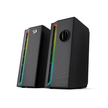 Imagem de Caixa de Som Gamer Redragon GS580 Calliope RGB - 3W - Design Compacto - Conector P2 e USB