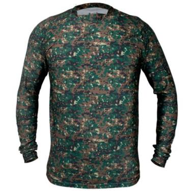 Imagem de Camiseta Power Fit Proteção UV Camuflada Rios E Lagos - Belli Adventur