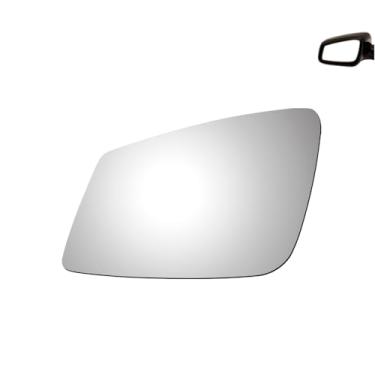 Imagem de WLLW Vidro espelhado para BMW 2010-2019 M2-M6 228i 230i 240I 320i 328d 330e 330i 335i 340i 428i 430i 435i 440i 528i 535d 550i 640i 650i 750i Lado do motorista 40i Vidro de substituição plano esquerdo