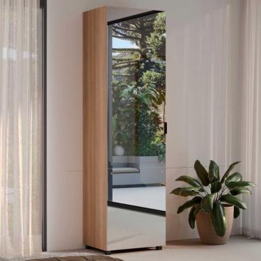 Imagem de Sapateira Versa Home 600mm com Espelho Freijó - Telasul, Freijó