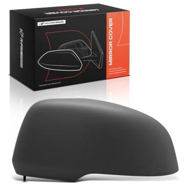 Imagem de A-Premium Tampa do espelho retrovisor do lado do motorista - compatível com Volvo XC40 2019 2020 2021 2022 2023 - cinza preparado, com furo de seta