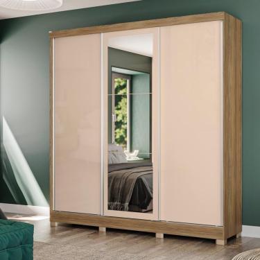 Imagem de Guarda-roupa Casal  3 Por Reve De Correr 3 Esp 4 Nichos