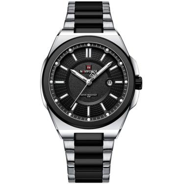 Imagem de Relógio De Pulso Masculino Analogico Design Casual á Prova D\'água Preto