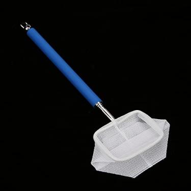 Imagem de Cryfokt Mini Rede de Pesca Expansível Com Poste Ajustável para Aquário Tanque Camarão Leve Acessórios Portáteis para Peixes Pequenos, Inseto (Fang Wang)