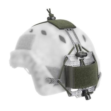 Imagem de DONGKER Bolsa de bateria NVG para capacete tático, bolsa de contrapeso de bateria de capacete Airsoft com gancho e laço para sistema de retenção PVS31