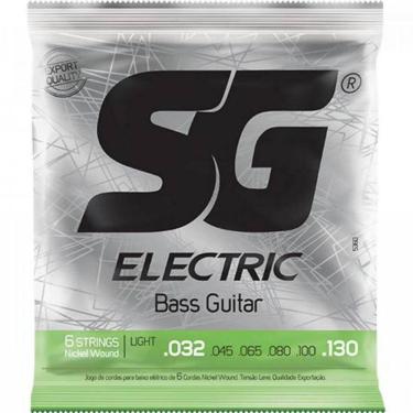 Imagem de Encordoamento P/ Baixo 6 Cordas 0.32 LIGHT SG