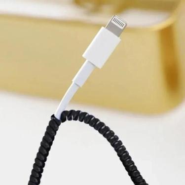 Imagem de Organizador De Cabo Monocromático Em Espiral Para Fones De Ouvido Andr