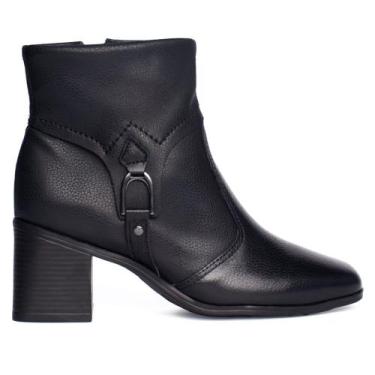 Imagem de Bota Feminina Bottero Cano Curto Preto, Preto, 37