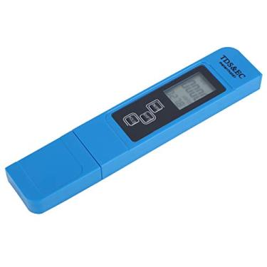 Imagem de Phefop Medidor Digital Portátil TDS EC Caneta Testador de Qualidade da água, Medidor Digital Portátil TDS EC de Condutividade Elétrica Com Tela LCD para água Potável Aquário Tanques de Peixes