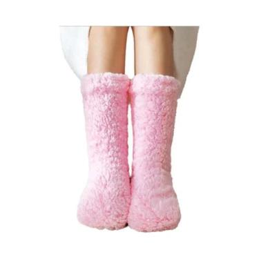 Imagem de Meias De Inverno Térmicas Grossas De Veludo De Cashmere Para Mulheres,