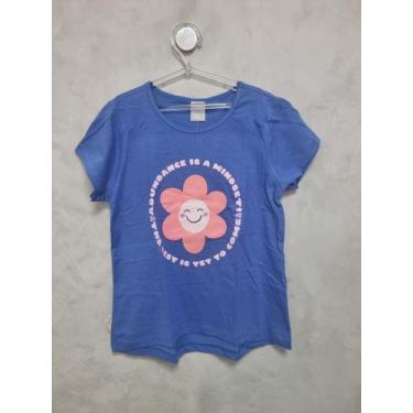 Imagem de Blusa Malha Feminina azul Hering