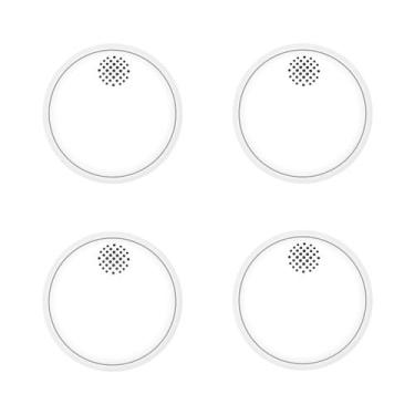 Imagem de Detector De Fumaça Sem Fio ZigBee 85dB Com Alerta Inteligente Por Apli