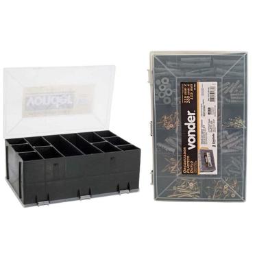 Imagem de Kit Parafuso Chipboard Maleta Dupla Bucha F / Vr 1000 Peças