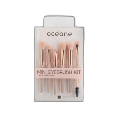 Imagem de Mini Kit com 6 Pincéis para Olhos - Mini Eyebrush Kit - OCEANE