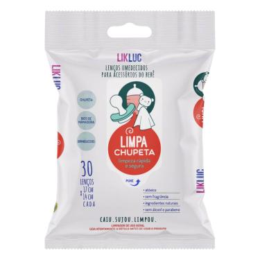 Imagem de Limpa Chupeta – Lenços umedecidos higienizadores - LikLuc
