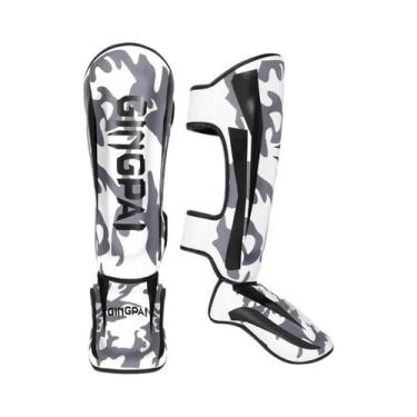 Imagem de Protetores De Tornozelo E Canela Para Muay Thai, Kickboxing, Artes Mar