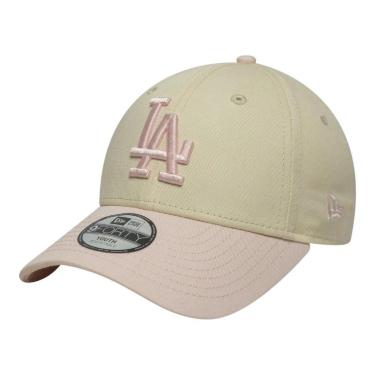 Imagem de Boné New Era 940 Los Angeles Dodgers League Juvenil Bege-Masculino