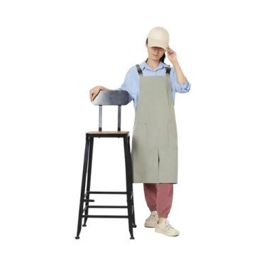 Imagem de Avental De Cozinha Impermeável Unissex Para Chef, Churrasqueira, Resta