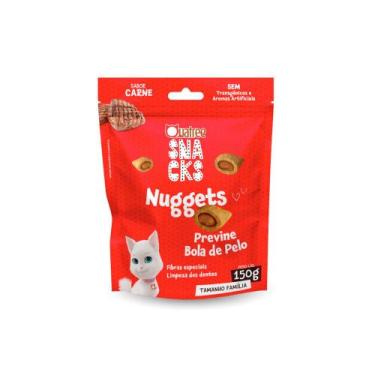 Imagem de Quatree snacks nuggets gato bola de pelo carne 150g