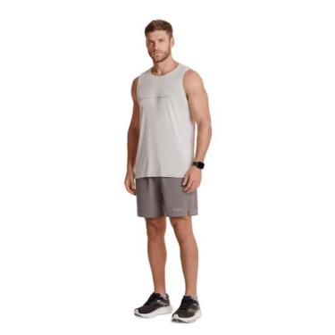 Imagem de Regata Masculina Poliamida Básica Lupo 77173, Argento, M