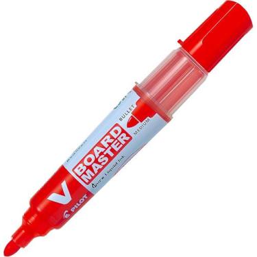 Imagem de Caneta Marcador Recarregável WBMA-VBM Board Master Pilot, Vermelho