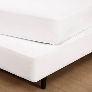Imagem de Saia Para Cama Box Fit Solteiro Em Malha 100%Algodão 88x188 - Sul Bras