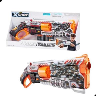 Imagem de Lançador infantil xshot skin lockable blaster c 16 dardos