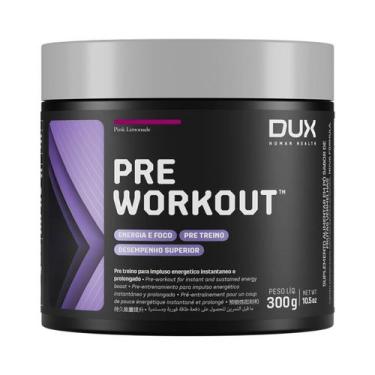 Imagem de Pre Workout  Pré Treino  300g  Dux Human Health, Pink Lemonade