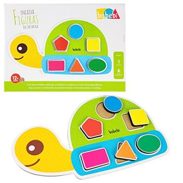 Imagem de Encaixa Figuras Da Tartaruga, Babebi, Colorido, Multicor