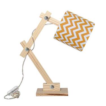 Imagem de Luminaria Articulada Carambola Chevron Laranja