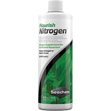 Imagem de Seachem Flourish Nitrogen - mistura concentrada de fonte de nitrogênio para plantas aquáticas - 500ml