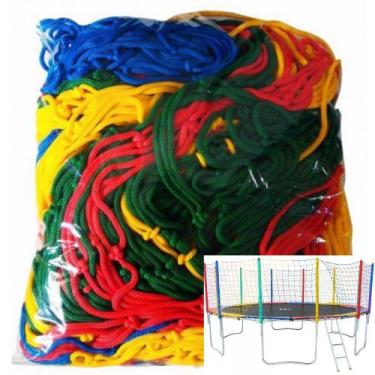 Imagem de Rede Colorida Para Cama Elástica 3,66M - Nayconfecções