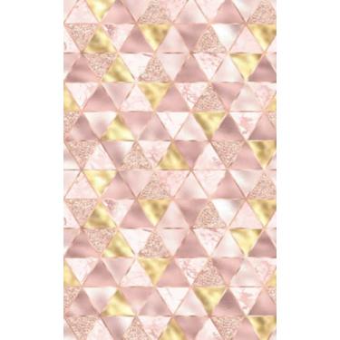 Imagem de Bitcoin Cryptocurrency & Digital Assets: Isometric Pink Triangles Recovery Phrase Offline Security Password Notebook Ledger: Organized Index System With Tabs Dotted Logbook Journal: 5” x 8” 110 Pages