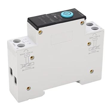 Imagem de Disjuntor Inteligente, 90‑240 V Telefone Controle Remoto Sem Fio Resistente a Alta Temperatura Módulo de Interruptor Inteligente para Aquecedor (25A)