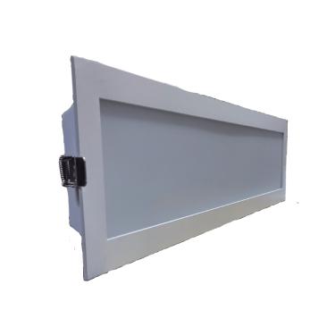 Imagem de Plafon Led Retangular Embutir 60 X 15cm 3000k 18w Ref.80028 - Romalux