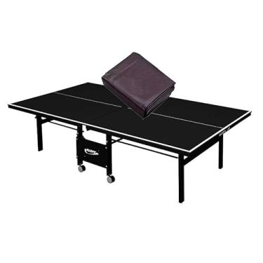 Imagem de MESA DE PING PONG MDF 18mm 1084 PRETA KLOPF + Capa Impermeável