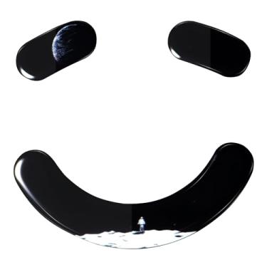 Imagem de immoenuc Patins de mouse de vidro para Razer Viper V2 Pro mouse pads macios duráveis acessórios para mouse de jogo (padrão terra)
