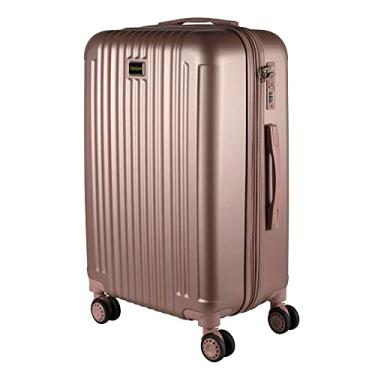 Imagem de Mala Média em ABS Com 4 Rodas 360 - AeroMalas Paris (Rose)