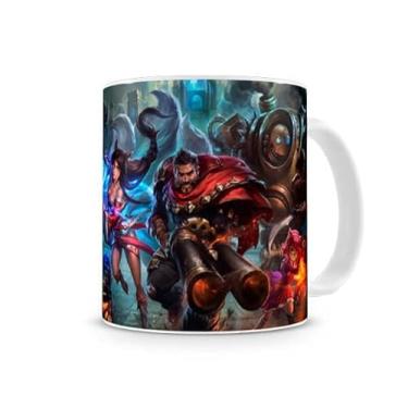 Imagem de Caneca League of Legends Personagens II 330 ml