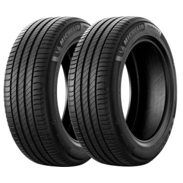 Imagem de Jogo 2 Pneus Michelin Aro 18 Primacy 4+ 235/50R18 101Y XL, 5 anos Cont