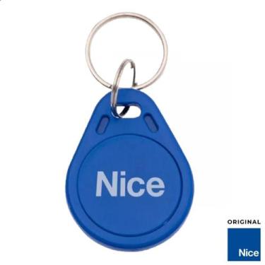 Imagem de Chaveiro Aproximação Tag Rfid 125khz Linear Nice Azul