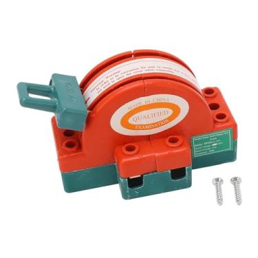 Imagem de Chave Seccionadora de Energia DPDT, Chave Faca de Duplo Alcance, Isolador de Latão e ABS 220V 32A Com Tampa para Disjuntor, Troca de Gerador