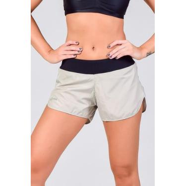 Imagem de Shorts Feminino para Corrida Light Fitae, Bege, G