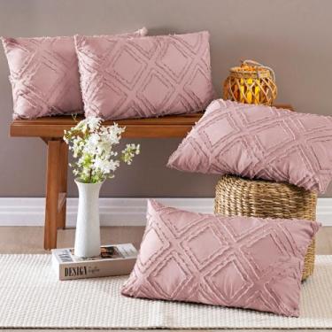 Imagem de ALMOFADAS AVELINE/CAPAS DE ALMOFADAS 60cm x 30cm  04 PEÇAS - mayra enx