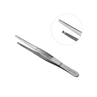 Imagem de Pinça Dissecação Dente de Rato 16 Cm em Aço Cirúrgico - SAFER