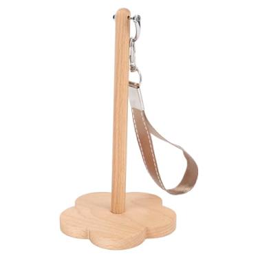 Imagem de Suporte de Fio de Pulso de Madeira, Suporte de Bola de Fio de Pulso Portátil Com Alça de Ombro, Organizador de Fio de Pulso Leve Armazenamento Suprimentos de tricô para crochê,